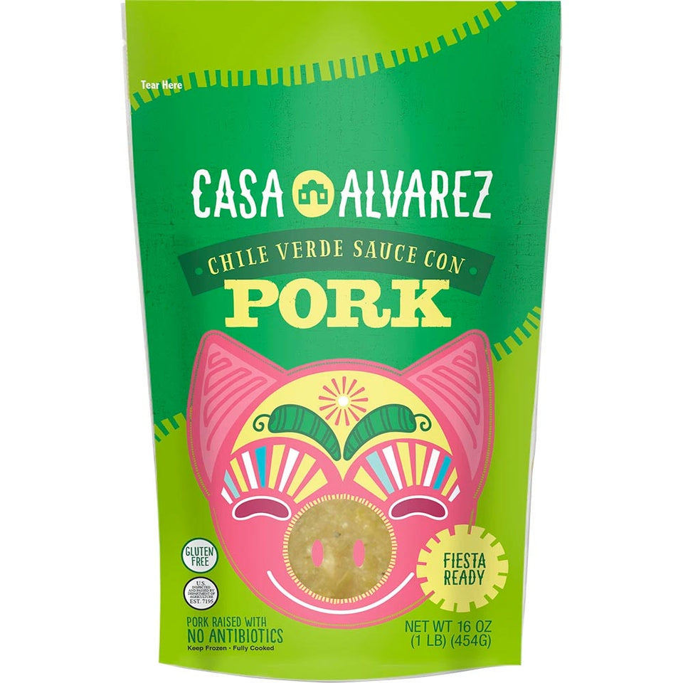 Casa Alvarez Chile Verde Con Pork